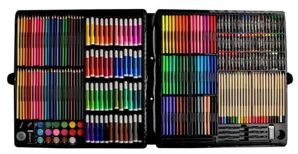 Maalaussetti 288 osaa - Piirrä ja maalaa multifärg multicolor