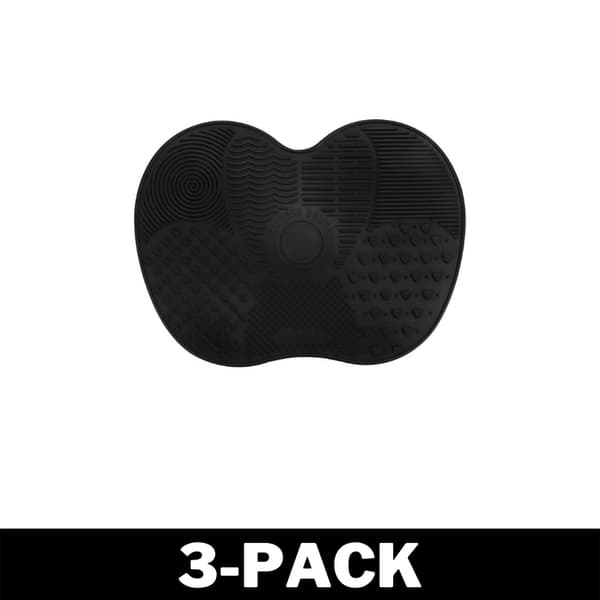 Meikkisiveltimien puhdistusmatto - Pese meikkitarvikkeet - Musta 1-Pack 24