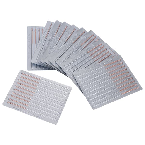 100 st Sterila Akupunkturnålar 0,30x40mm för Massagebehandling 0.1