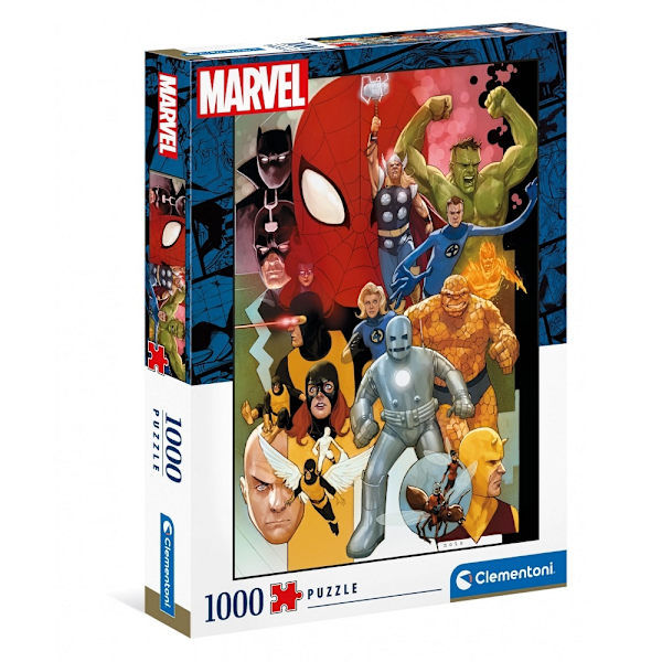 Pussel - Marvel 1000 Multifärg 1000