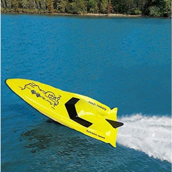 Leksaker Gränsöverskridande Ny Fjärrkontrollbåt Simulation Mini Speedboat Vatten Simning Sommarleksak Fyrkanalig Elektrisk Båtmodell