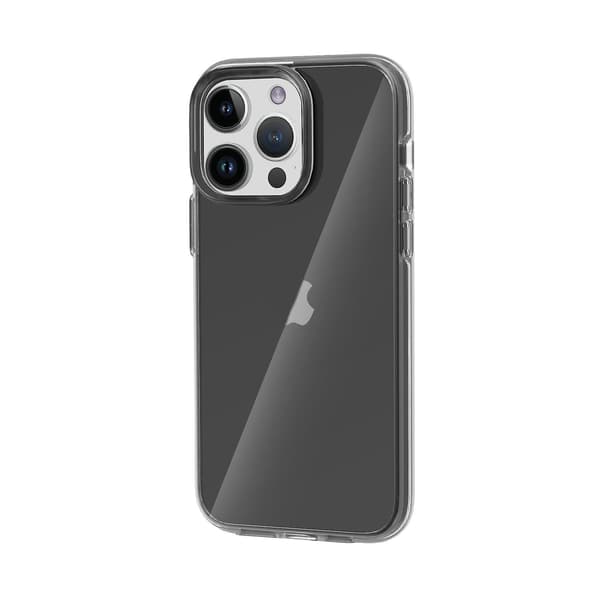 Transparent telefoncover Kompatibelt med iPhone 15 Pro Max Grey