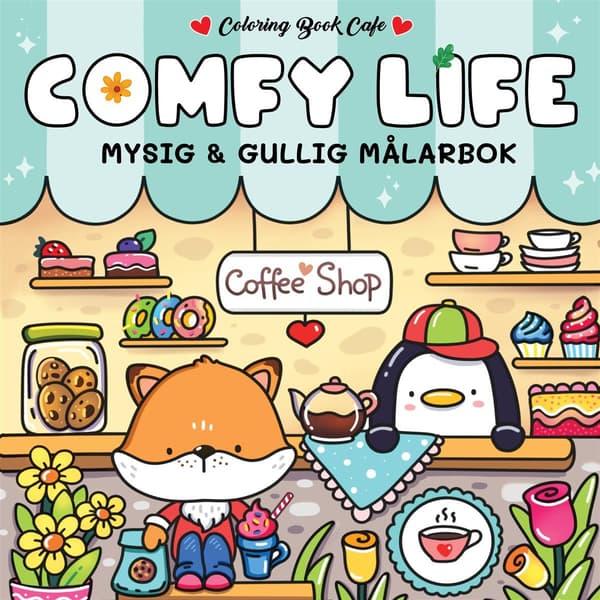 Cozy Comfy Life Målarbok 222