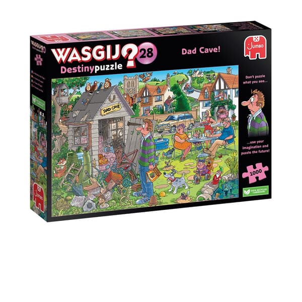 28 Dad Cave Puslespil 1000 multifarvet Multifärg multicolor