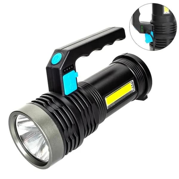 Campinglampe -   - Bærbar - Solenergi - Vanntett - Autonomi 5 timer