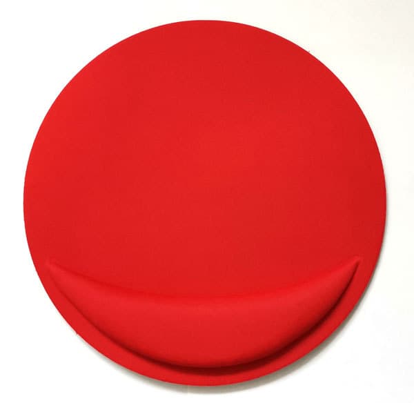 Oransje polstret musematte - håndleddsstøtte for spilling - musematte håndleddsstøtte - ergonomisk og komfortabel håndleddsstøtte - vanntett og vaskbar