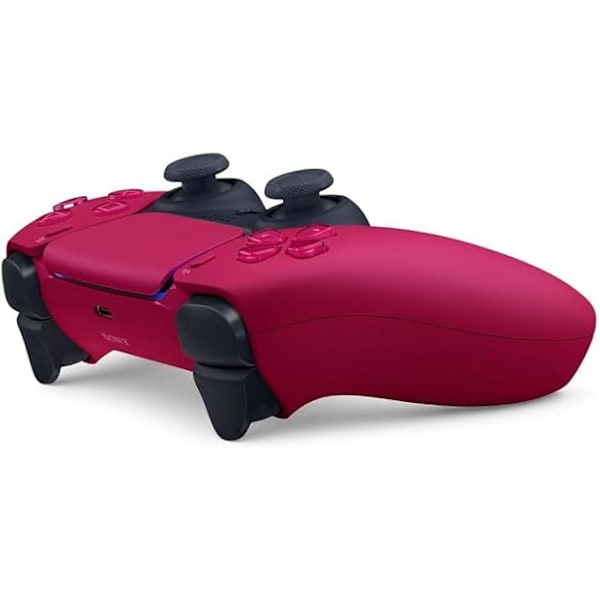 1ck PS-handkontroll DoubleShock Trådlös för Playstation Gamepa Rose Red