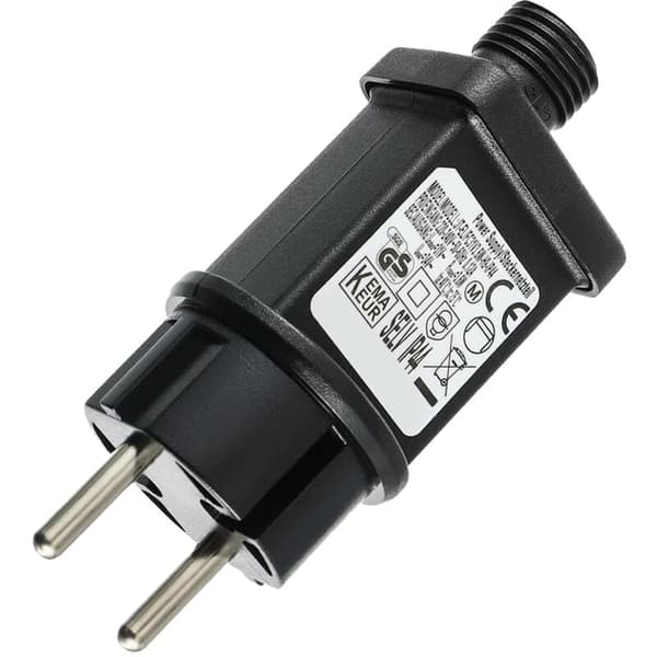 IP44 31V 3.6W Transformator Driver Adapter 8 Moduser med Minnefunksjon Kompatibel med Julebelysning, Lyslenker, Istapplenker