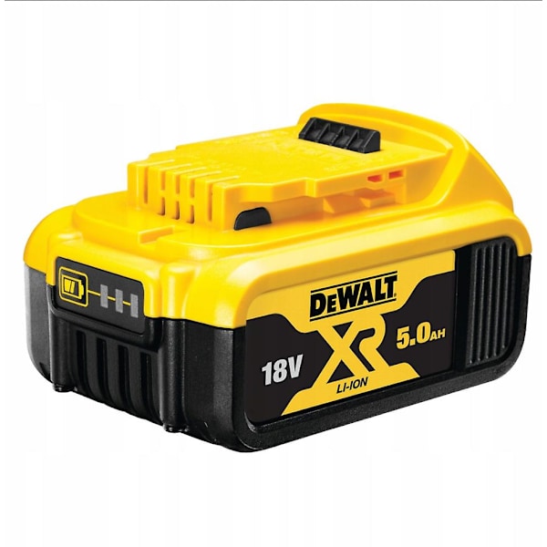 DEWALT 18V MAX XR batteri, Li-Ion, 5.0 Ah (DCB205), Multifunksjon