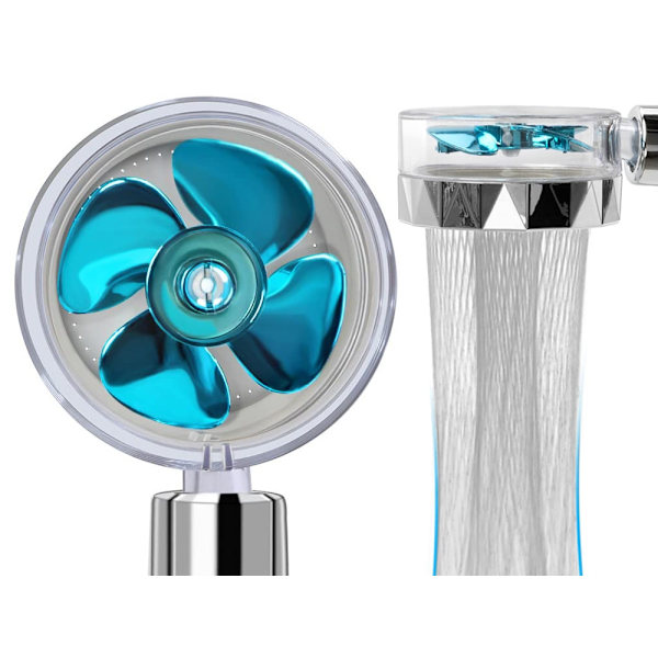 Brusehoved / Brusearmatur - Brusehoved med Turbineblæser 270