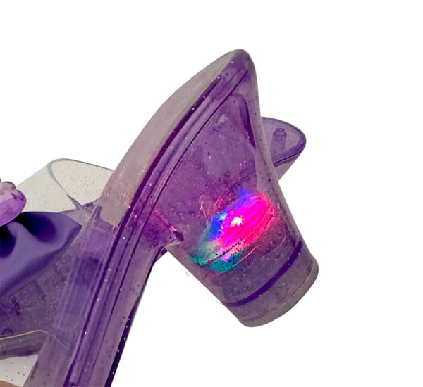 Lysrosa prinsessesko multifärg multicolor