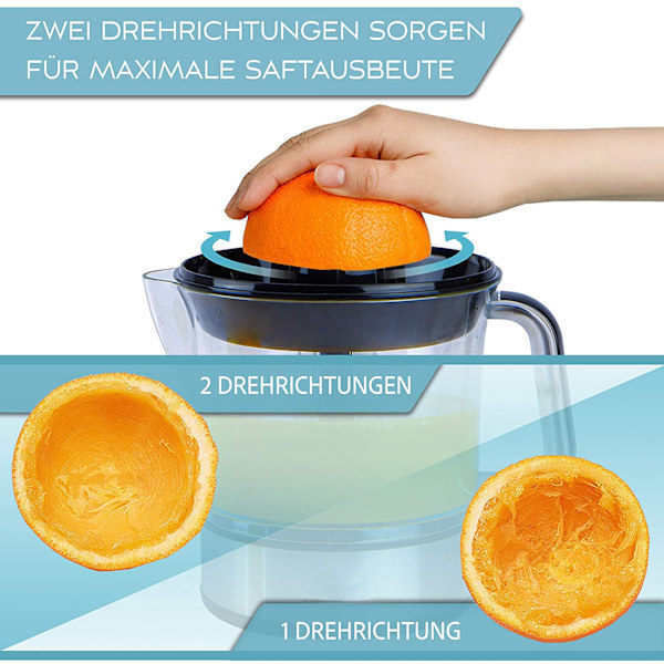 Elektrisk citronpress med högt juiceutbyte - saftpress, apelsin
