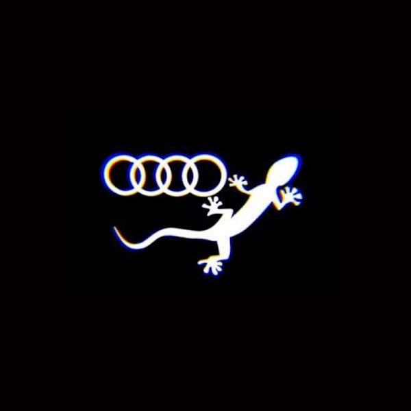 2 st Välkomstljus för Audi Aodi A4LA5A6L stämningsbelysning A7A8