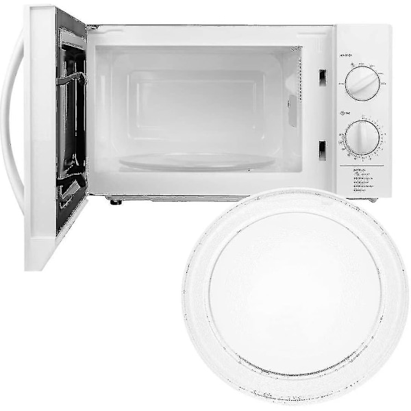 Universal Mikrovågsugns Rotationsglasplatta med Hållare, 245mm/24.5cm/9.65in