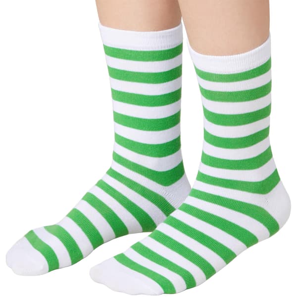 Julstrumpor randiga vit-grön grön/vit green