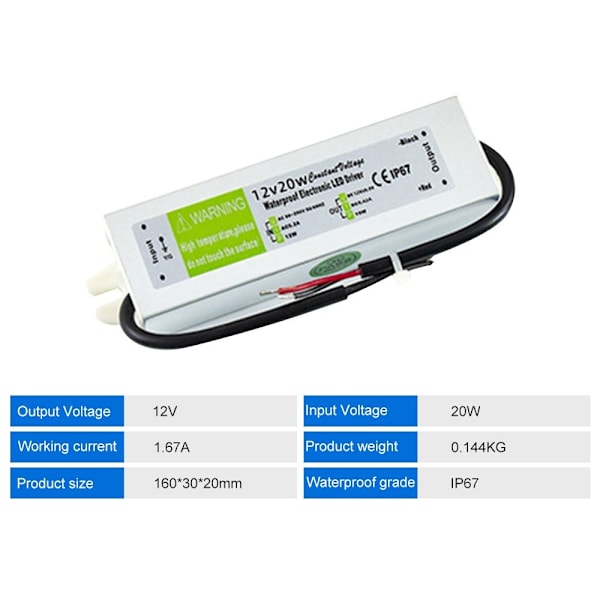 LED Transformator LED Driver Transformator 12V20W