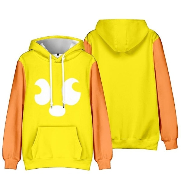 Roblox Spel Blox Fruits Hoodie med Huva Höst och Vintertröja - Perfekt 2XL