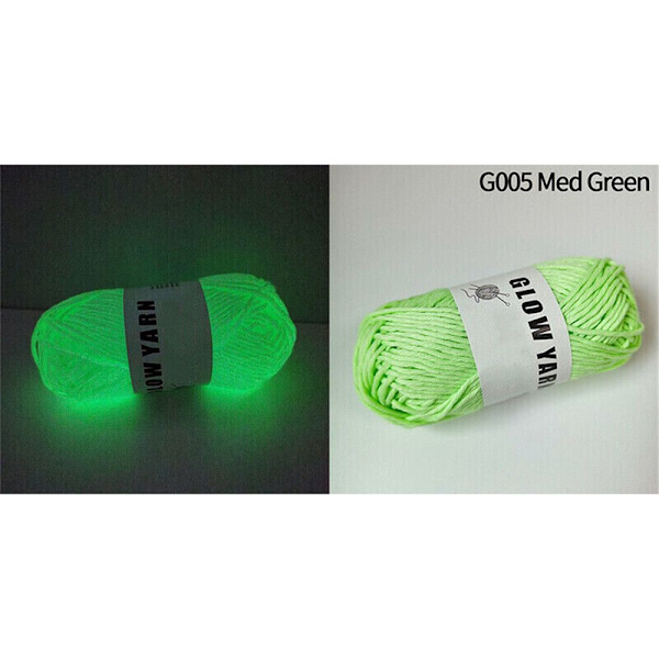 Lysende Chunky Garn Glød i Mørket G005 G005