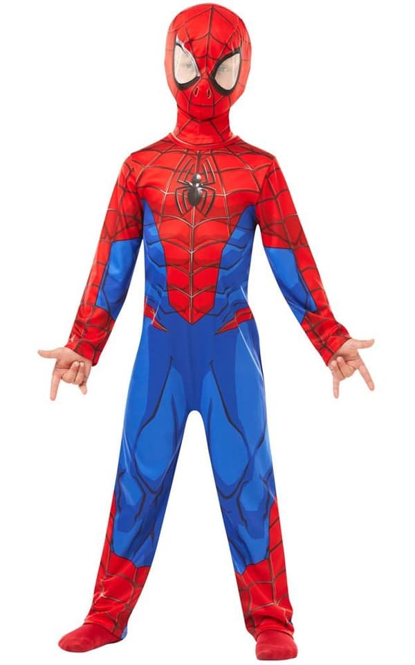 Spiderman Kostyme S 3-4 år multifärg multicolor