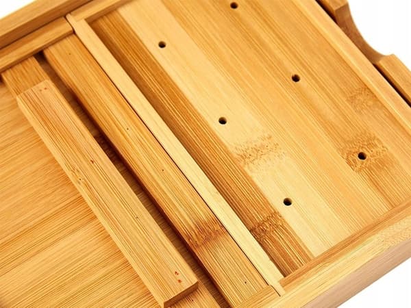 Badekarhylle / Hylle til badekar - Justerbar 1710 Bamboo