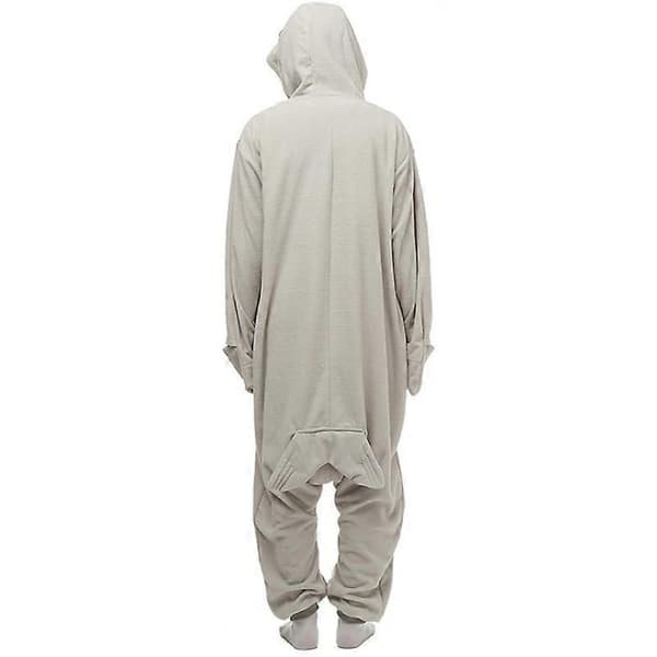 Gråsäl tecknad pyjamas, unisex, storlek M M