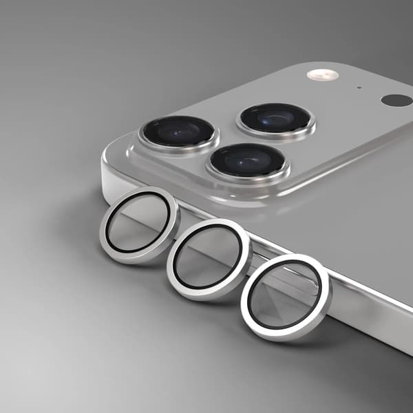 Etteri kameralinsskydd Kompatibel med iPhone 17 Pro/Max, grå gray