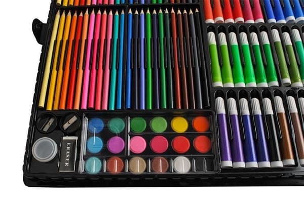 Malerkasse 288 dele - Tegn & mal multifärg multicolor