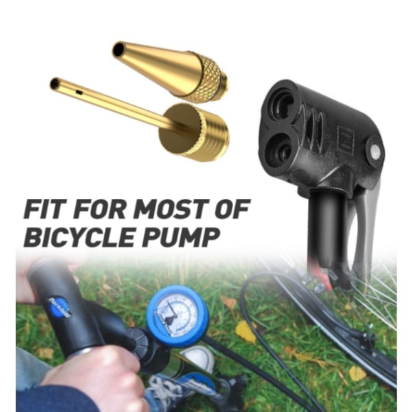 Cykelventiladapter för luftpump / 15-delars set