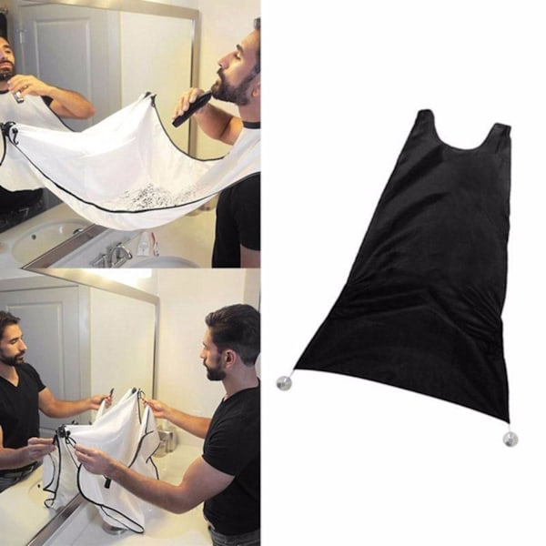 Skjeggforkle for barbering / Skjeggforkle - Samle opp skjegget