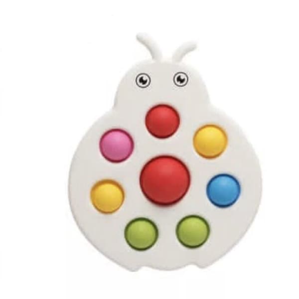 Värikäs Fidget-lelu Simple Dimple Fjärril