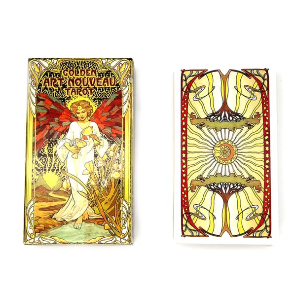 Smukke tarotkort i jugendstil