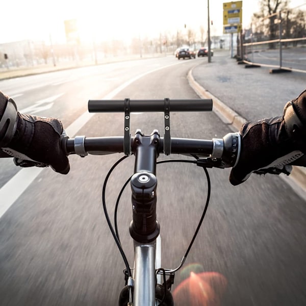 Cykelhållare förlängning, cykelstyre förlängning, tillbehör för cyklar