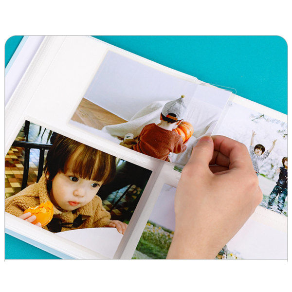 Fotoalbum Bog til 6-tommers Billeder Sort