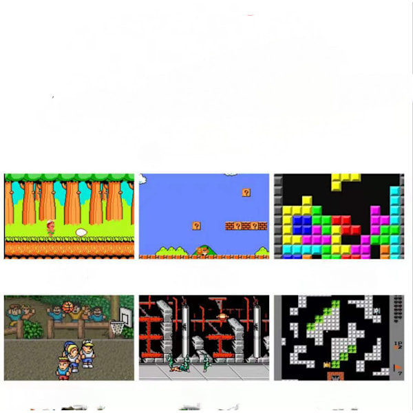 Handheld Game Console, 400 Classic FC Games, Mini Handheld Game Console with 3.0-inch Color Screen