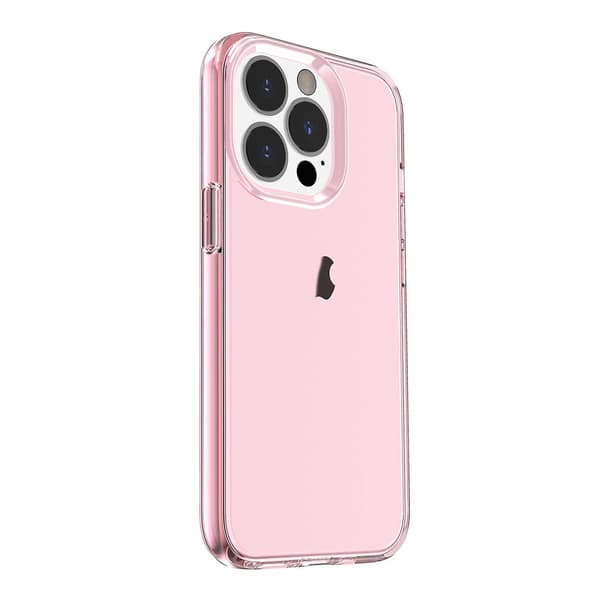Transparent telefonfodral Kompatibelt med iPhone 15 Pro Pink