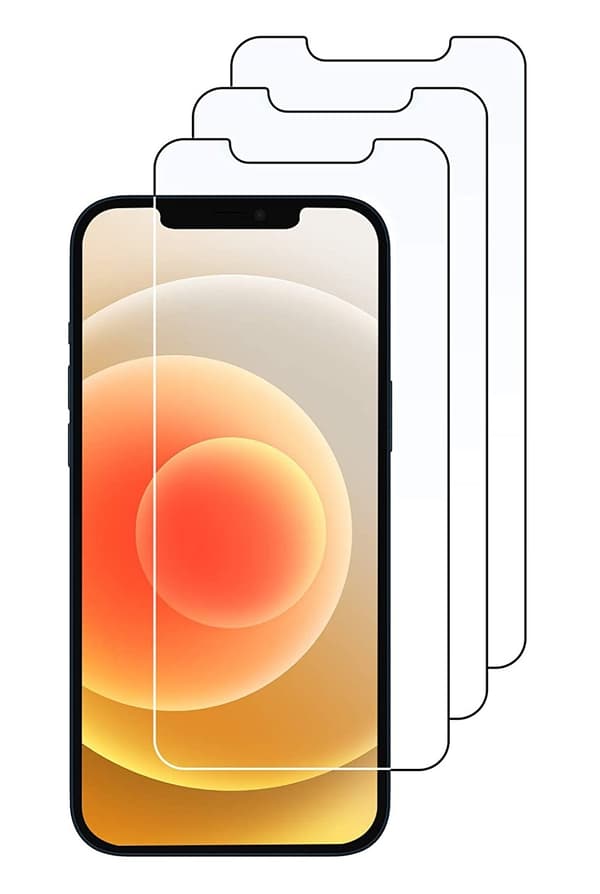[3-PACK] Yhteensopiva - iPhone 12 Mini karkaistu lasi näytönsuoja 60