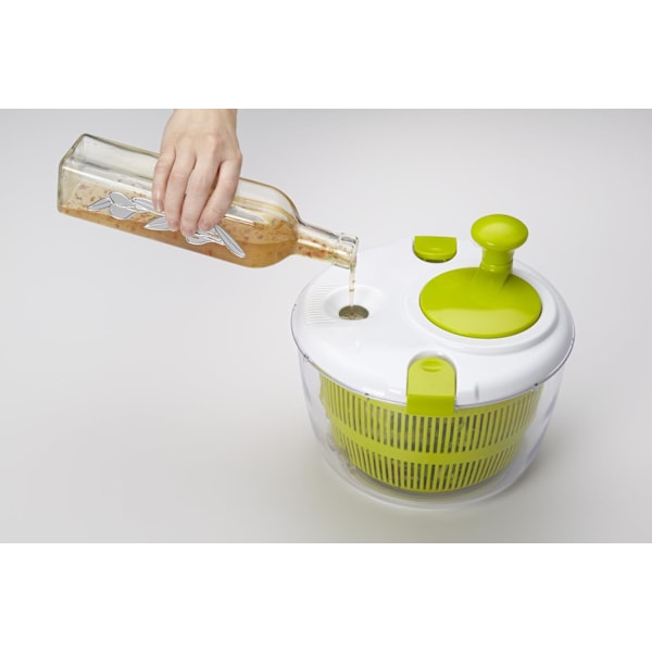 Deluxe salladsslunga och dressingblandare, BPA-fri plast