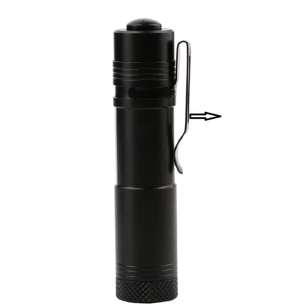 Mini LED Pieni ja Kätevä Taskulamppu Svart