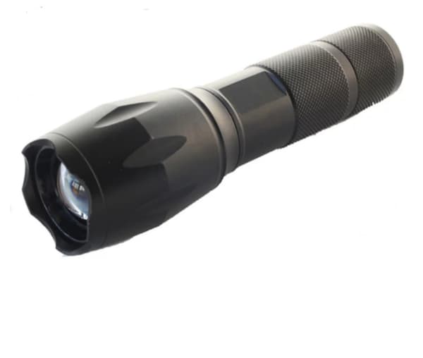 T6 Zoom LED-taskulamppu, musta Svart Svart