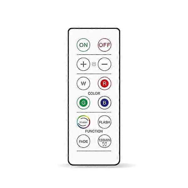 LED Spotlights Set - 6 Stylish Lights with 2 Convenient Remote Controls