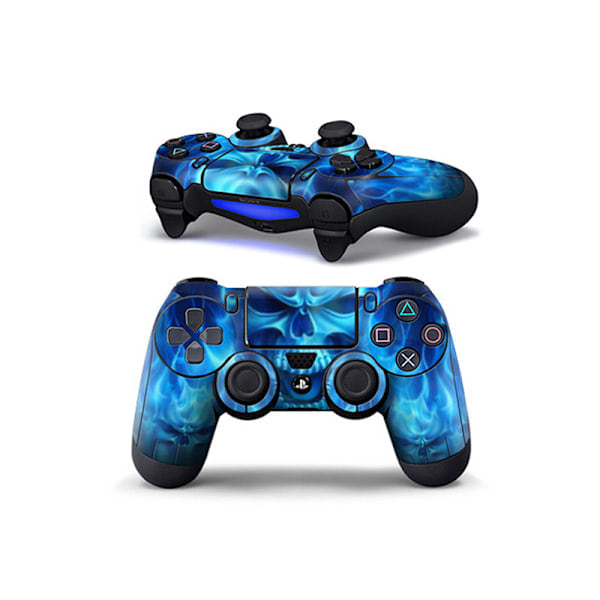 PS4 Pelitarra-setti Tyylikäs Värikäs Suojaava Tarra Malli 3