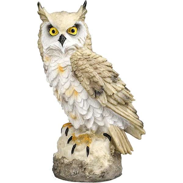 1 stk Havefigur Ugle Dekoration Havegave til Kvinder