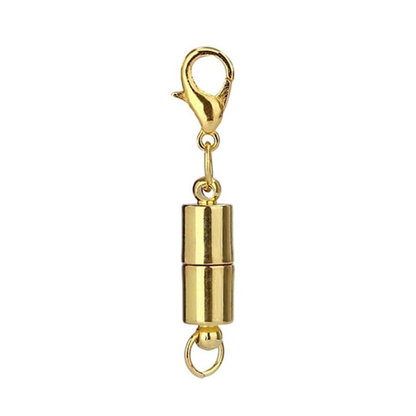 10-pak Magnetiske Smykkeforbindelseslåse til Halskæder Armbånd Guld