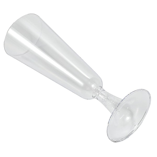 60 stk. 150 ml engangs champagneglas i plast, rødvinsglas, vinglas, fest ZUAN