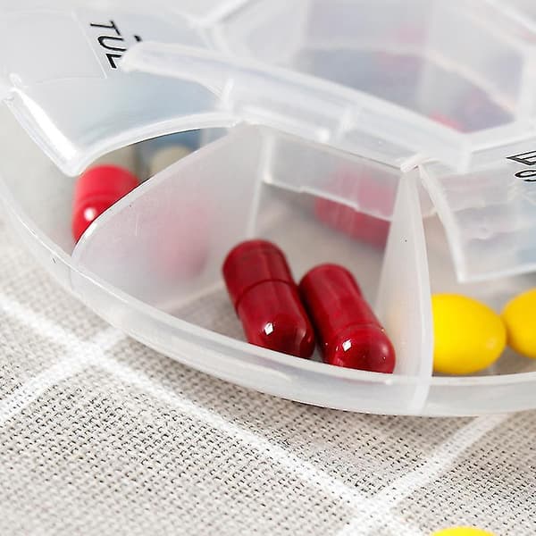 Pillerförvaringslåda (2-pack)