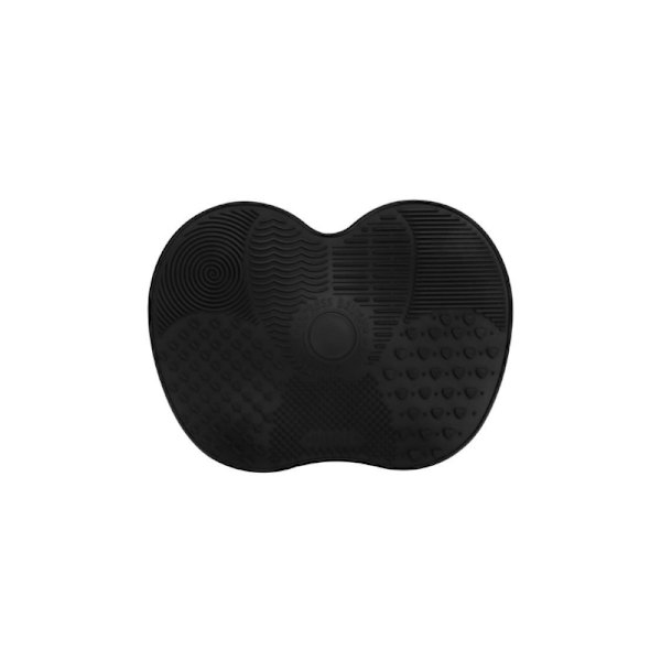 Måtte til makeupbørsterensning - Rengør makeuptilbehør - Sort 1-Pack 24