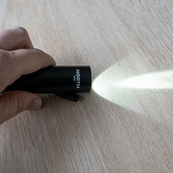 Lommelygte 200 Lumen Sort Aluminium 2W