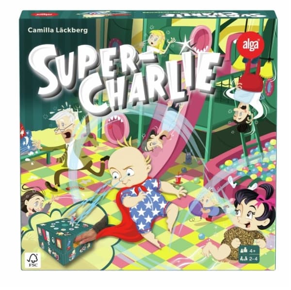 Alga Super-Charlie Lautapeli 1