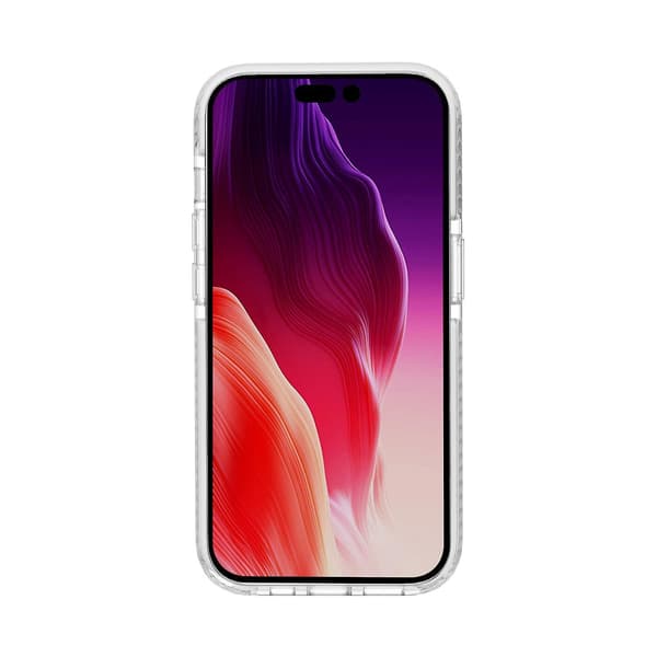 Transparent telefondeksel Kompatibelt med iPhone 15 White