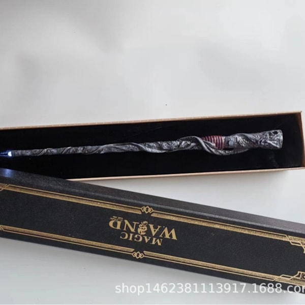 Halloween tryllestav Harry Potter tryllestav, for Halloween-gaver Cosplay Style Glowing Wand Voldemort